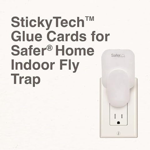 Safer Home SH503 Indoor Plug-In Fly Trap Refill Pack of Glue Cards for SH502 – 3