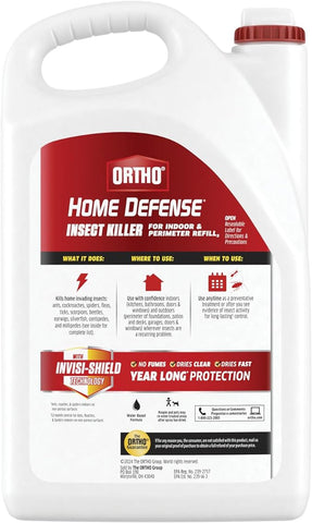 Ortho Home Defense Insect Killer for Indoor & Perimeter Refill2, Controls Ants, Roaches, Spiders, and More, 1 gal.