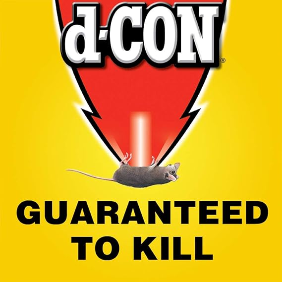 d-CON Refillable Corner Fit Mouse Bait Station, 1 Trap + 18 Bait Refills