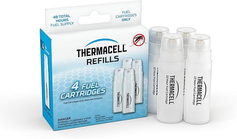 Thermacell Mosquito Repellent Fuel-Only Refills; Compatible with Any Fuel-Powered Thermacell Repeller; Highly Effective, Long Lasting, No Spray or Mess; 15 Foot Zone of Mosquito Protection