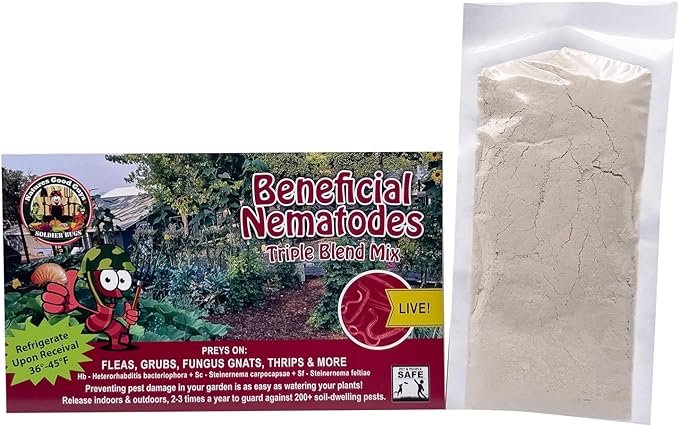 Natures Good Guys - Triple Blend Beneficial Nematodes HB+SC+SF (50 Million)